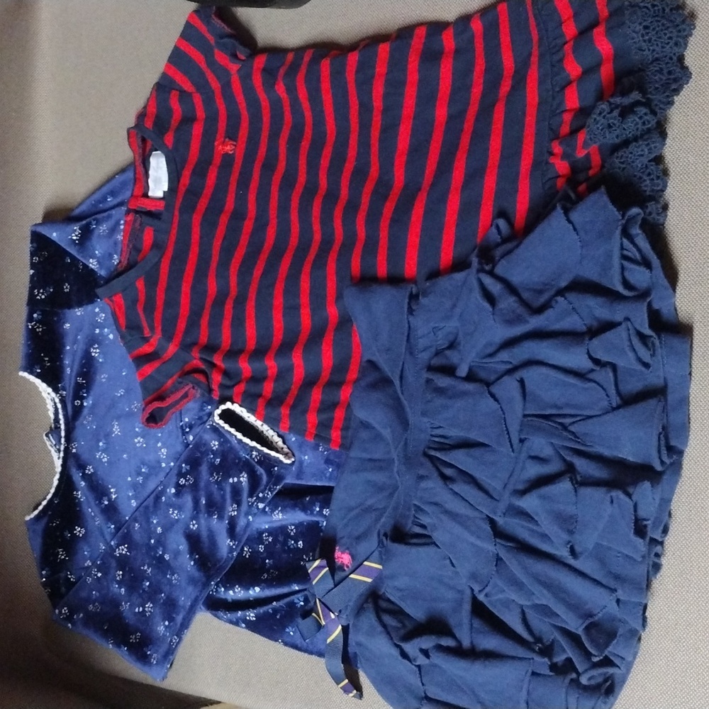 3 pc Ralph Lauren and Little Lass bundle 3T